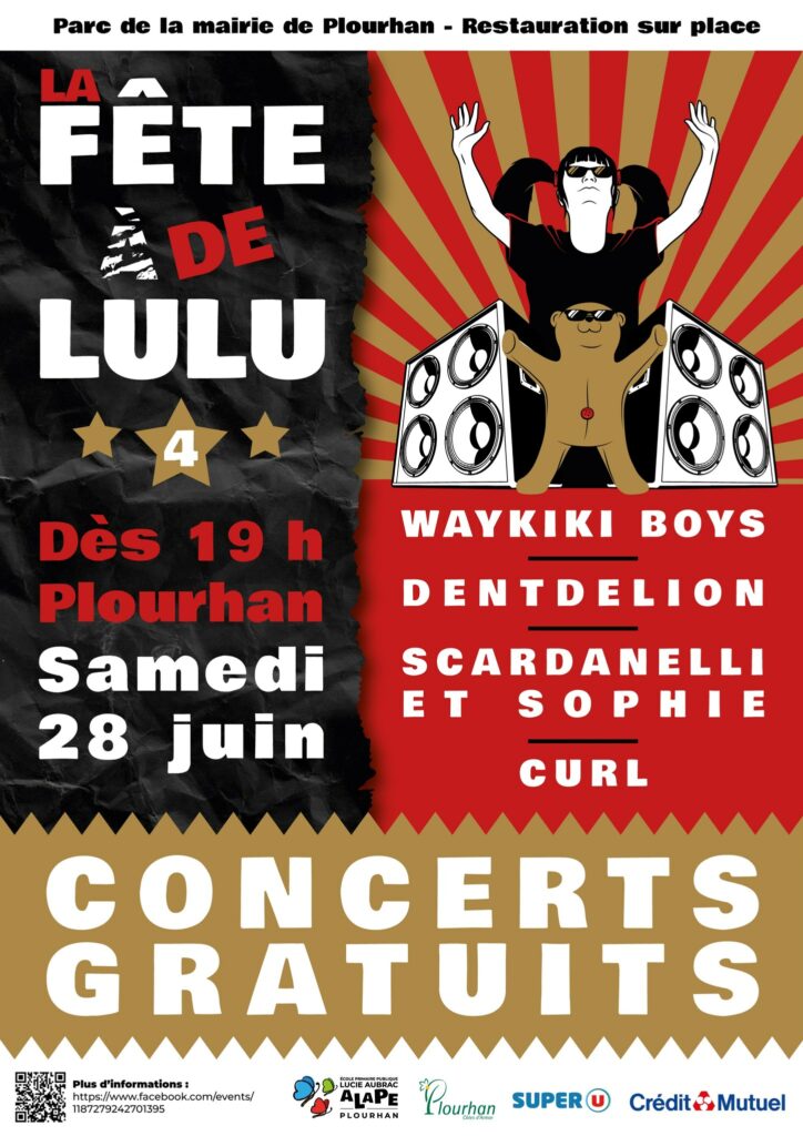 L'affiche de la Fête à Lulu 2025