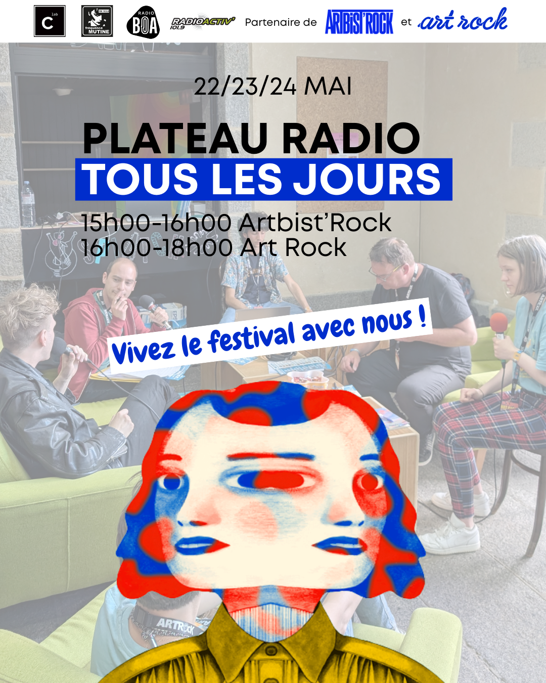 EN DIRECT DU FESTIVAL ART ROCK DU 22 AU 24 MAI 2026