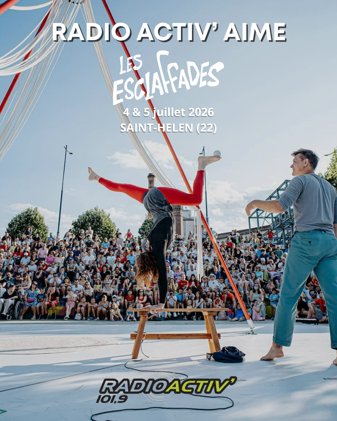 FESTIVAL LES ESCLAFFADES – 4 ET 5 JUILLET 2026 À SAINT HELEN